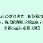 【2025欧冠决赛：伦敦新地标球场，将成欧洲足球新焦点？揭秘比赛亮点与观赛攻略】