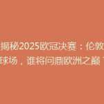 《揭秘2025欧冠决赛：伦敦地标球场，谁将问鼎欧洲之巅？》