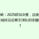 揭秘：2025欧冠决赛，这座欧洲古城将见证哪支球队的荣耀时刻？