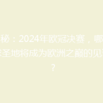 揭秘：2024年欧冠决赛，哪座足球圣地将成为欧洲之巅的见证者？